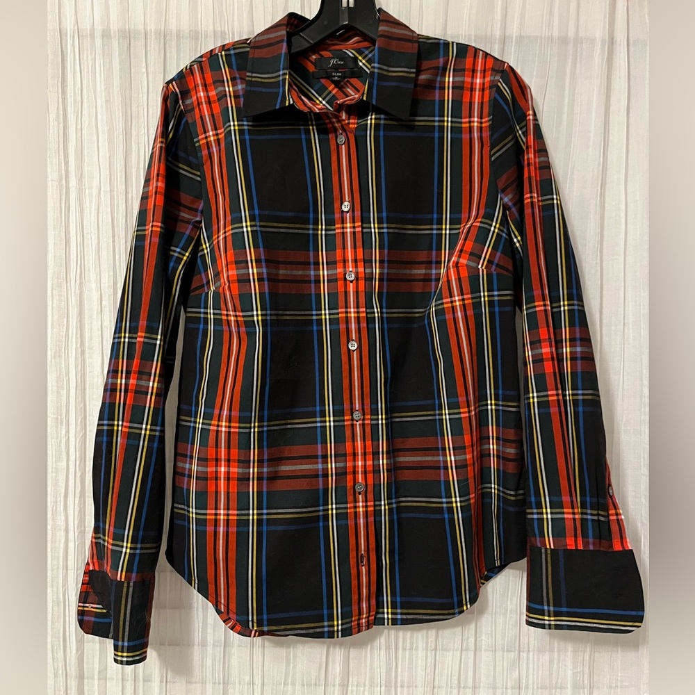 J. Crew slim fit button up size 6